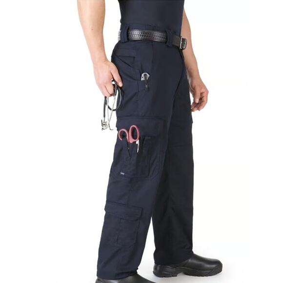 5.11 Tactical EMS Pants Men’s 74310 Navy 19 Pocket Work Cargo 36x32 (32x30) - Picture 2 of 16